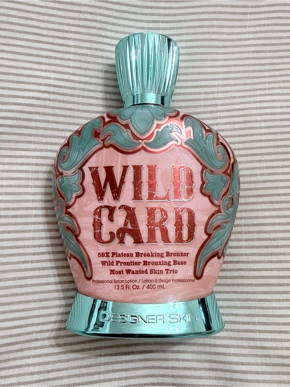 Designer Skin Wild Card 58X Bronzer Tanning Lotion